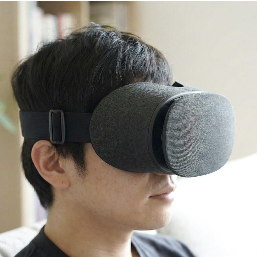 NRJI VR Headset Gaming Box Black(BLACK)
