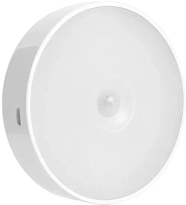 UNITIX LED Motion Sensor Light, USB Rechargeable LED Nightlight, Wireless Sensor Wall Light, LED Light for Wardrobe, Motion Sensor Light for Home Outdoor Camping Light White LED Light Night Lamp Motion Sensor Light