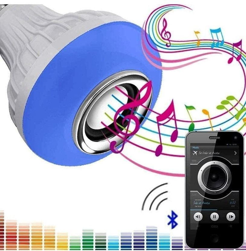 JANMESH JANMESH ENTERPRISES 12W LED Music Bulb with Bluetooth Speaker Remote Colour Changing Light Smart Bulb - Flipkart Deal