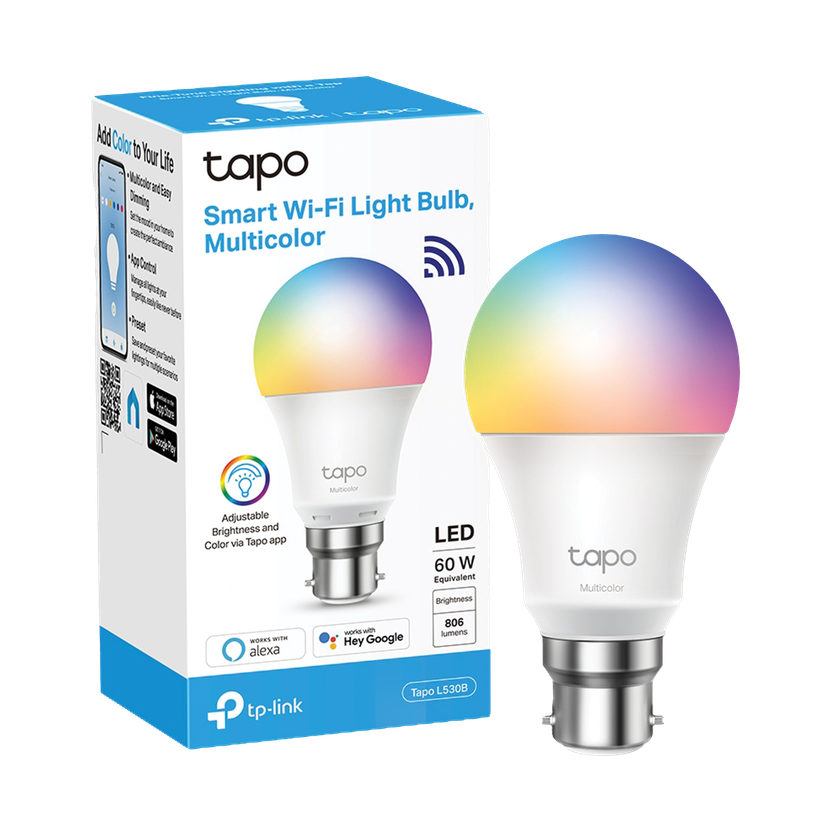 TP-Link Tapo L530B Multicolor Smart Wi-Fi Light Bulb Smart Bulb