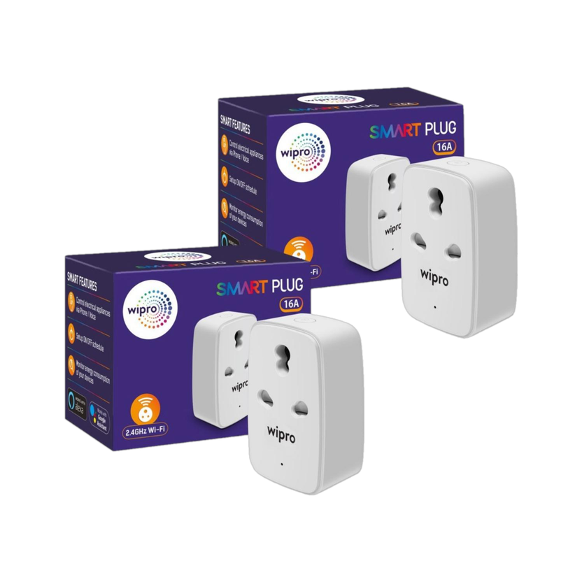 Wipro DSP1160 Smart Plug(White)
