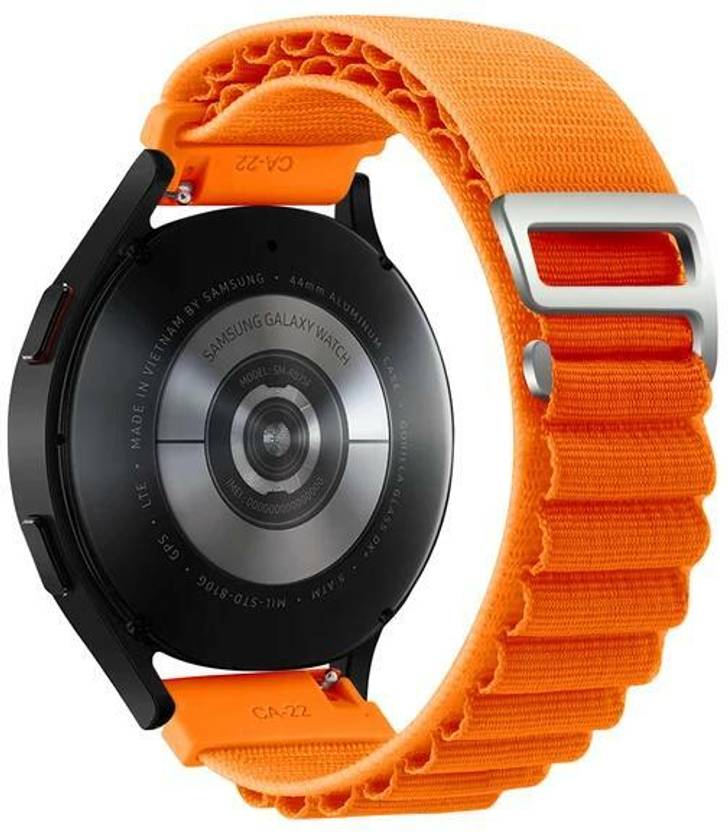 Nik's World 20 MM Alpine Loop Sport Nylon Rugged Woven Solo Loop Band with Titanium GHook Smart
