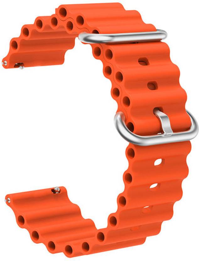 AOnes Ocean Silicone Watch Bands for Ambrane Wise Roam Smart Watch