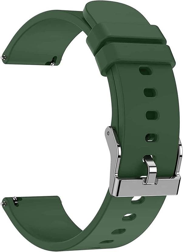 LOKEKE, cinturino di ricambio compatible with Timex Expedition – 20 mm di ricambio in silicone compatible with Timex Expedition/Weekender(Siliocne Nero