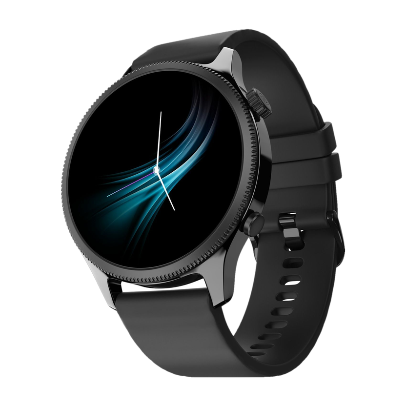 Noise Evolve 4 1.46 AMOLED Always On Display with Premium Design & Bluetooth Calling Smartwatch(Statement Black Strap, Regular)