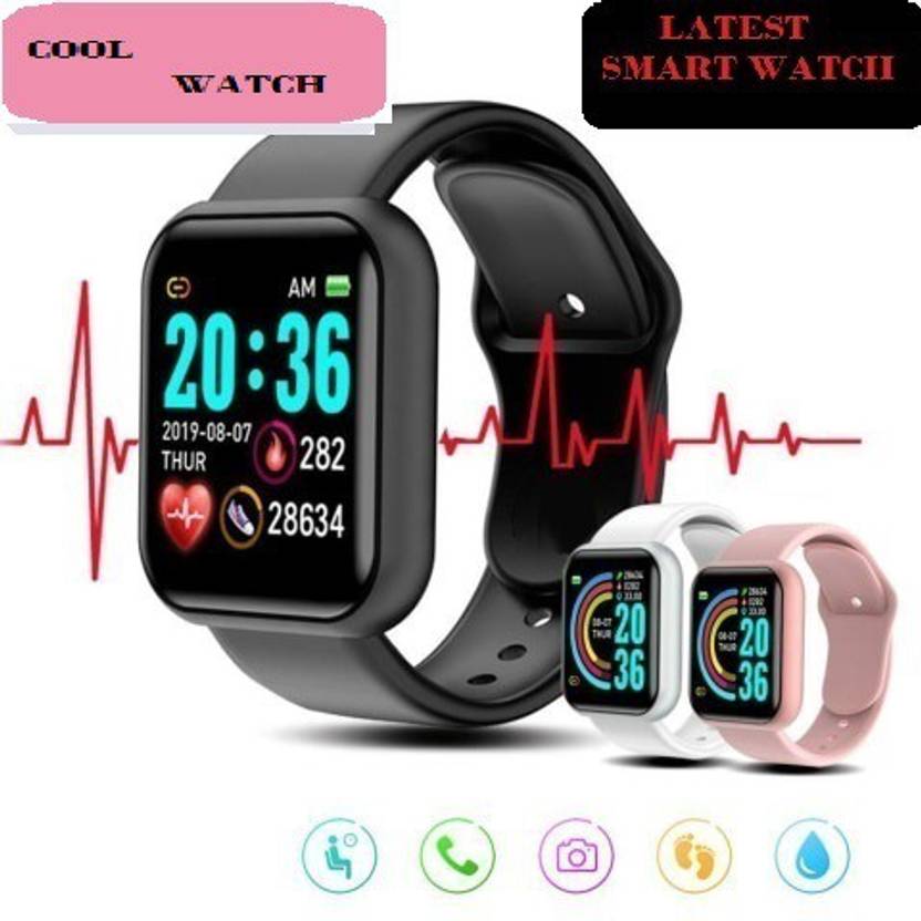 Bydye A2534_A1 MAX HEART RATE STEP COUNT SMART WATCH BLACK(PACK OF 1) Smartwatch Price in India