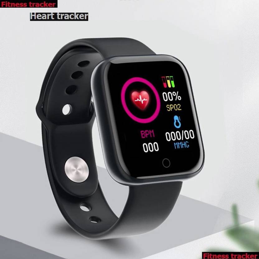 jorugo S604 (D20) MAX ACTIVITY TRACKER STEP COUNT SMART WATCH BLACK