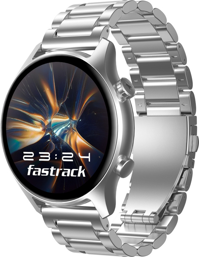 Fastrack Fastrack Revoltt FR2 Pro Smartwatch(Steel Strap, Free Size)