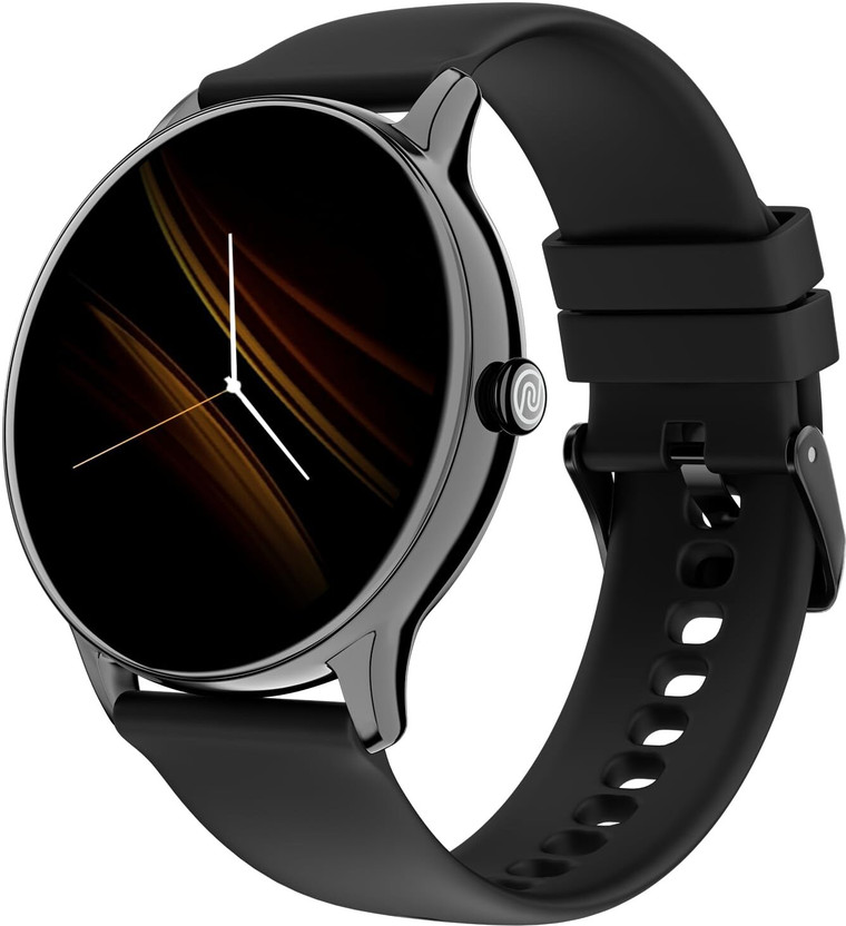 Noise Twist Go 1.39'' Display, Bluetooth Calling, Metallic Finish, 100 Sports Modes Smartwatch(Jet Black Strap, Regular)