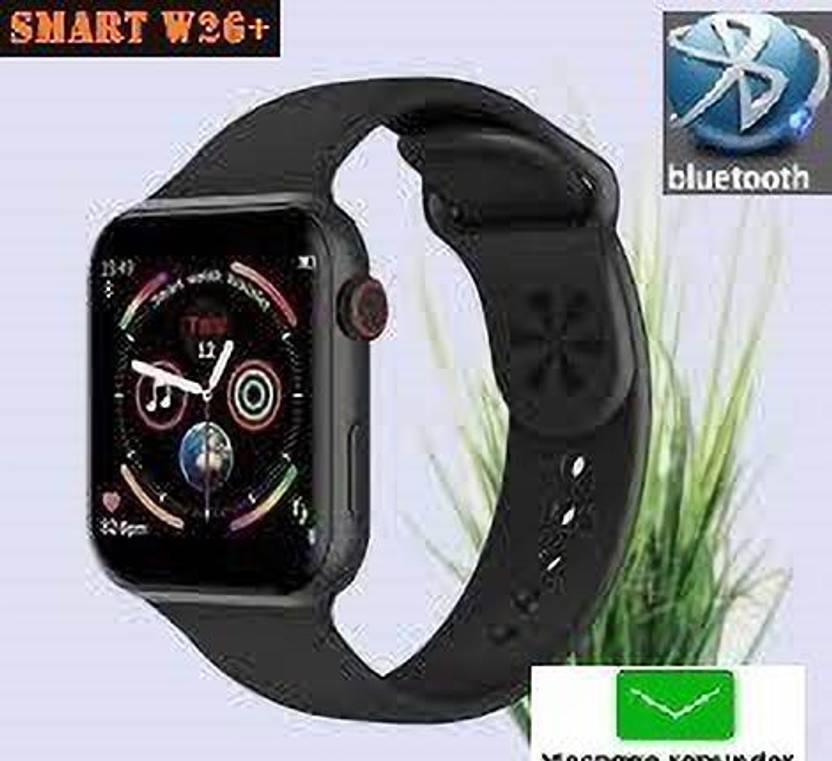 jorugo F164(W26+) LATEST MULTI FACES HEART RATE SMART WATCH BLACK(PACK