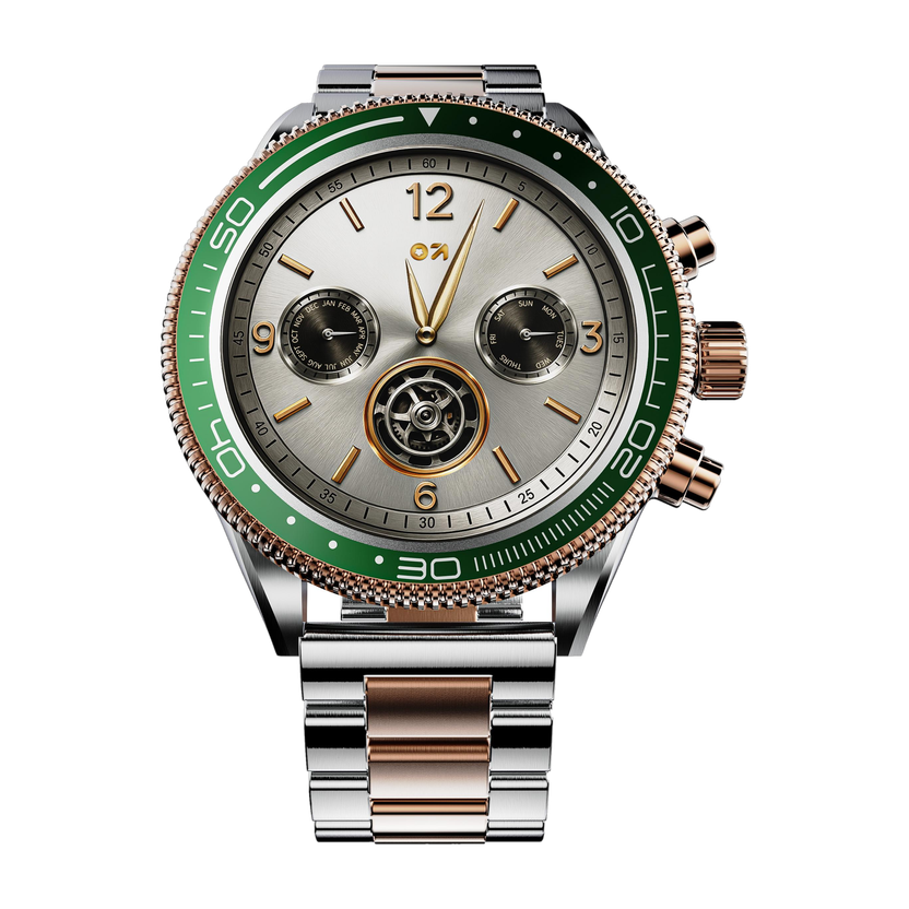 GOBOULT Saber 1.43" AMOLED Screen, Rotating Bezel, 700 Nits Brightness Smartwatch(Titanium Strap, Free Size)