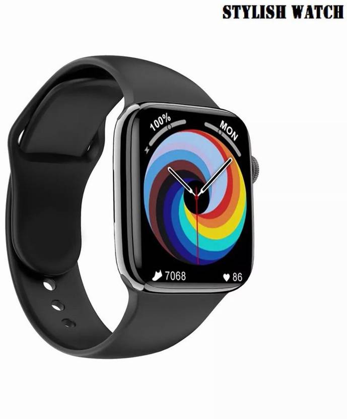 jorugo F738(W26+) ULTRA MULTI FACES HEART RATE SMART WATCH BLACK(PACK