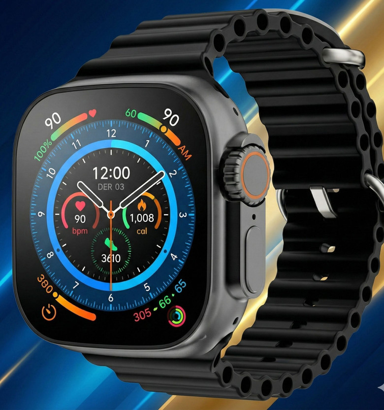 JPGC T800 Ultra Kids Smartwatch, Bluetooth Calling, 1.99" Display, Games (Black) Smartwatch(BLACK Strap, FREE SIZE)