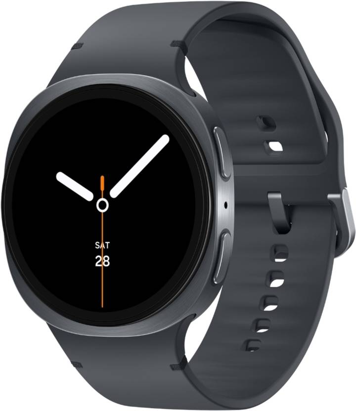 Samsung Galaxy Watch8 (44mm, Bluetooth) Dark Gray Strap, Large