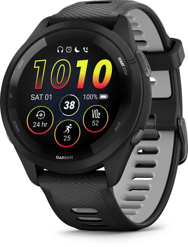 GARMIN Forerunner 265 GPS Smartwatch,Amoled, Battery upto 13 Days,HRV