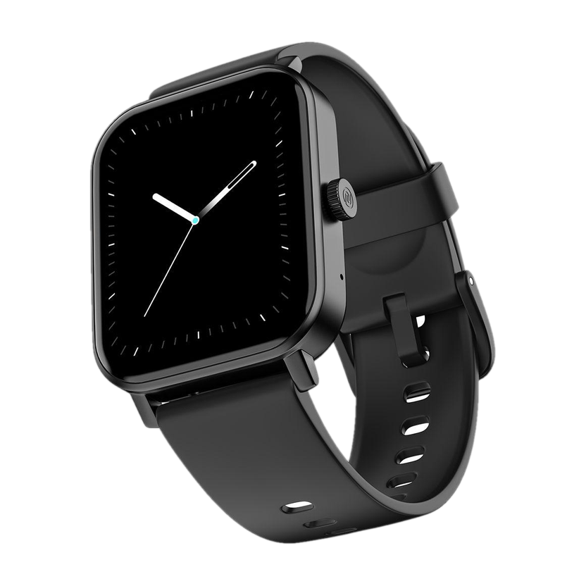 Noise Icon 2 Gen 2 - 1.81 Display, BT Calling, 500 NITS Brightness Smartwatch(Jet Black Strap, Regular)