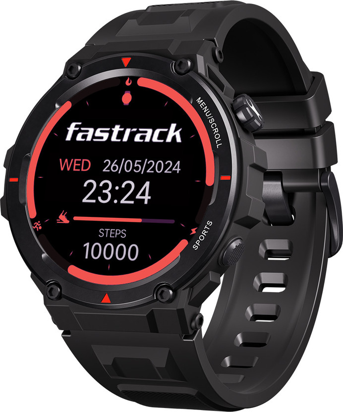 Fastrack Fastrack Xtreme Pro Smartwatch(Black Strap, Free Size)