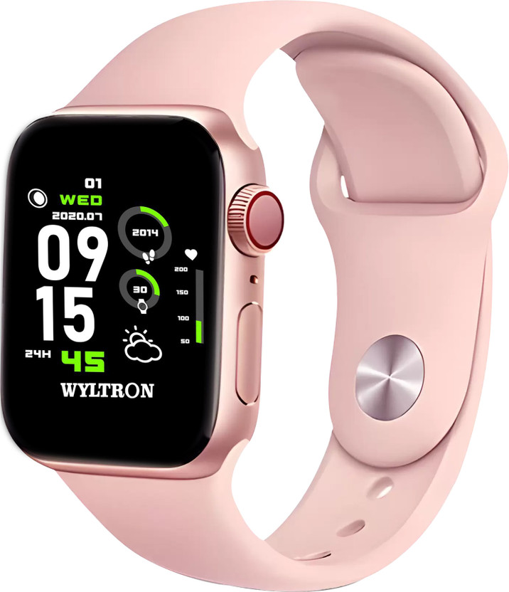 Wyltron T55 pink Full Screen Touch Watch Specially Made for Girl & Women Smartwatch Smartwatch(Pink Strap, Free Size)
