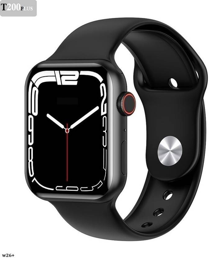 jorugo A439 T100 ULTRA MULTI FACES HEART RATE SMART WATCH BLACK(PACK OF