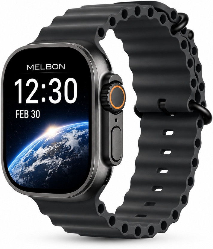 Melbon Melbon T800 HD Smart Watch with Bluetooth Calling, Fitness Tracking Smartwatch(Black Strap, For Regular Wear) - Flipkart Deal