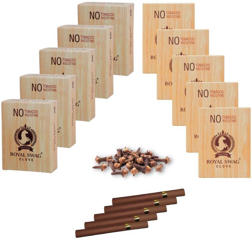 ROYAL SWAG Herbal Cigarette Clove Flavoured NO Nicotine NO Tobacco