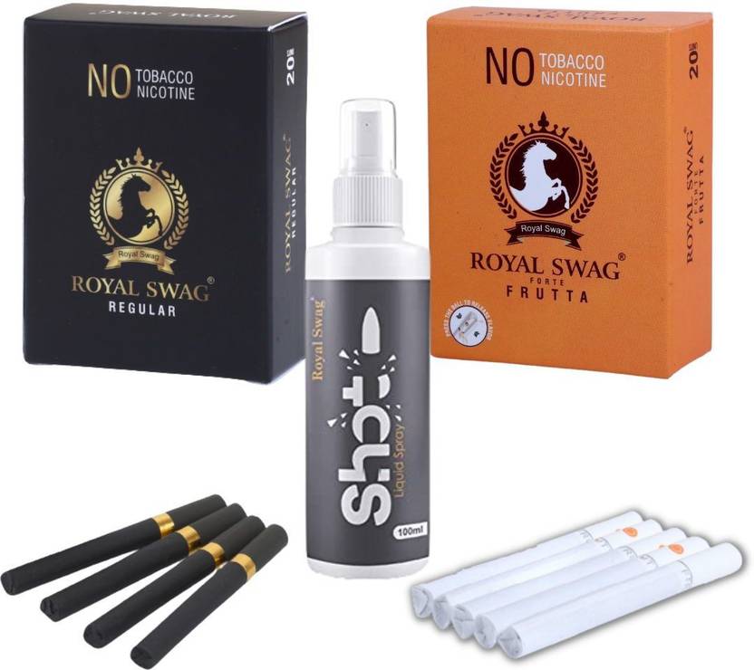 ROYAL SWAG Herbal Cigarette Regular, Frutta Flavoured NO Nicotine NO
