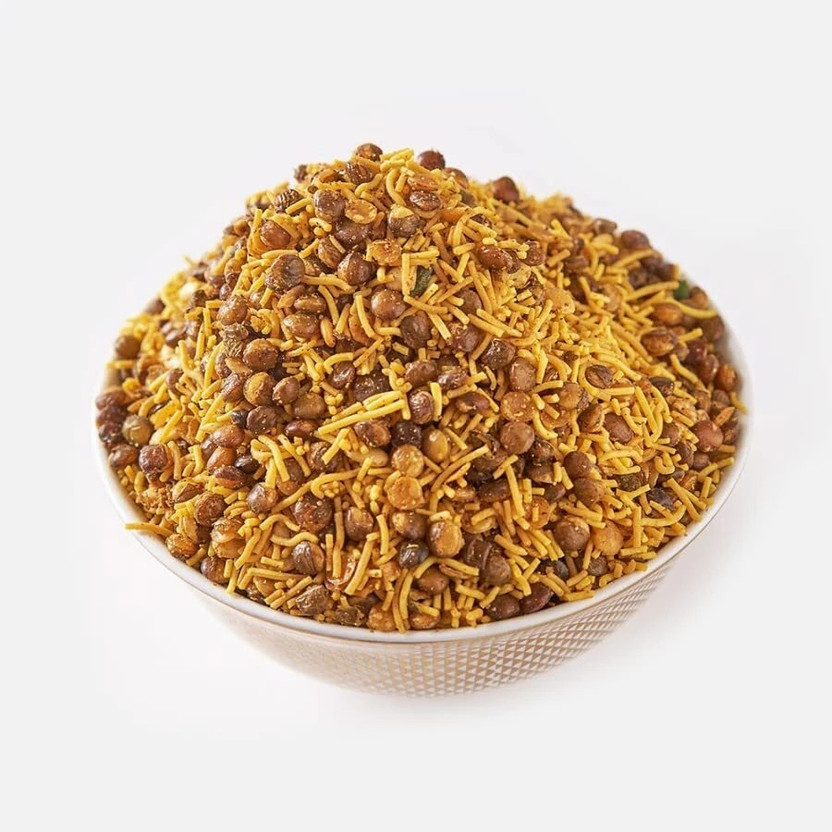 Veganic Dalmothh Namkeen | Mixture Namkin | Marwari Daalmoth | Indian Snack (Spice 2/3)(400 g)