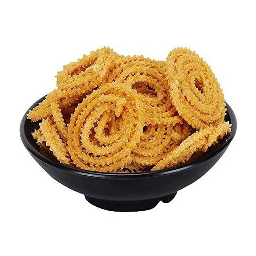 Organic Bites Butter Chakli, Homemade Chakli Snacks, Indian Snacks, Ready to Eat Snacks-200 gm Chakli(200 g)