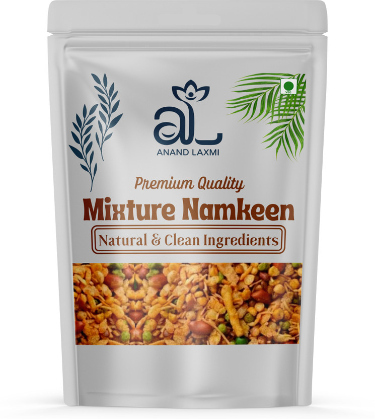 AL Anand Laxmi Namkeen Mixture | Crispy Multi-Flavor Snack | Spicy & Crunchy Indian Mix Mixture(250 g)