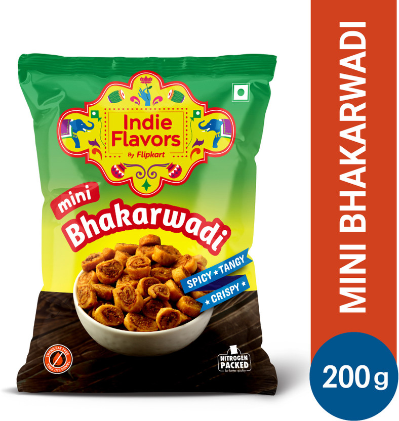 Indie Flavors by Flipkart Mini Bhakarwadi(200 g)