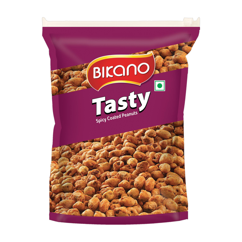 Bikano Tasty Fried Coated Peanuts Coated Peanuts(400 g)
