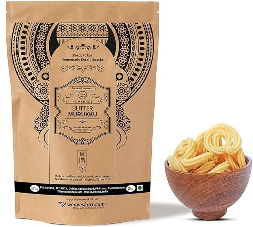 looms & weaves Butter Murukku Muruku(250 g)