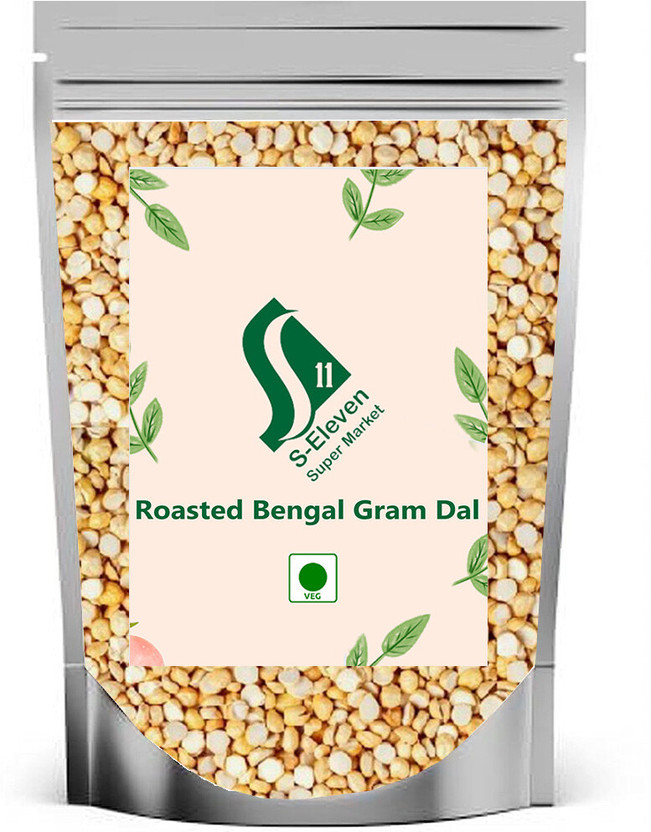 S Eleven Super Market S eleven-Fresh Roasted Bengal Gram Dal/Bhuna Chana/Putnalu Pappu Namkeen(250 g)