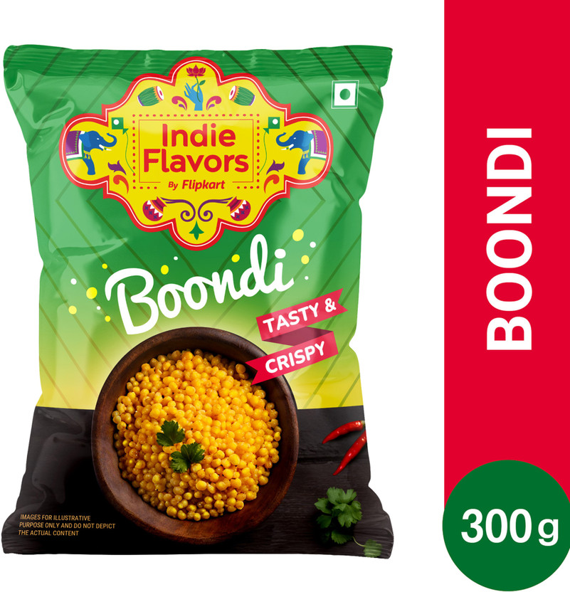 Indie Flavors by Flipkart Boondi(300 g)