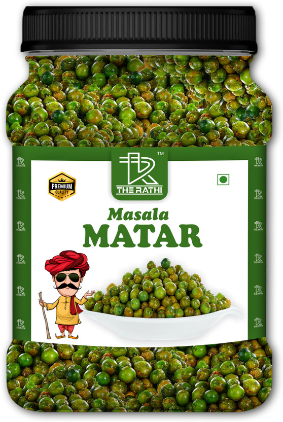 THE RATHI Masala Matar | Crunchy Spicy Snack | Perfect Tea Time Treat(200 g)