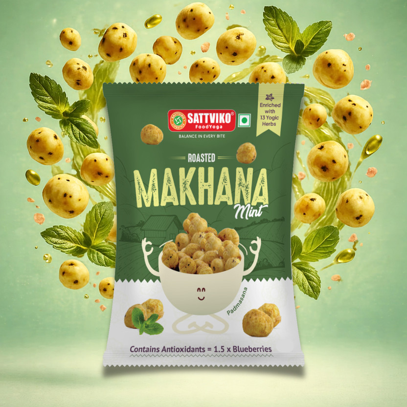 Sattviko Mint Roasted Makhana(52 g)