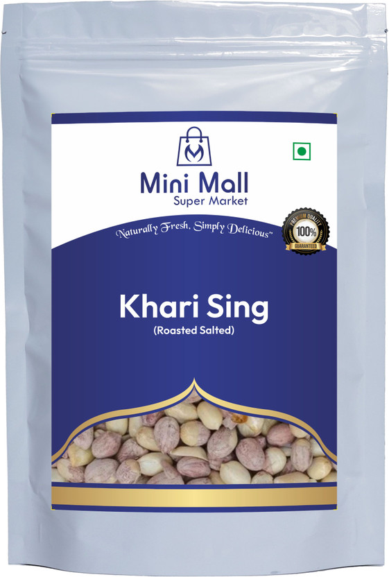 MINIMALL SUPER MARKET Roasted Peanut Khari Sing | Premium Roasted peanut |Ready to eat healthy snacks|(250 g)
