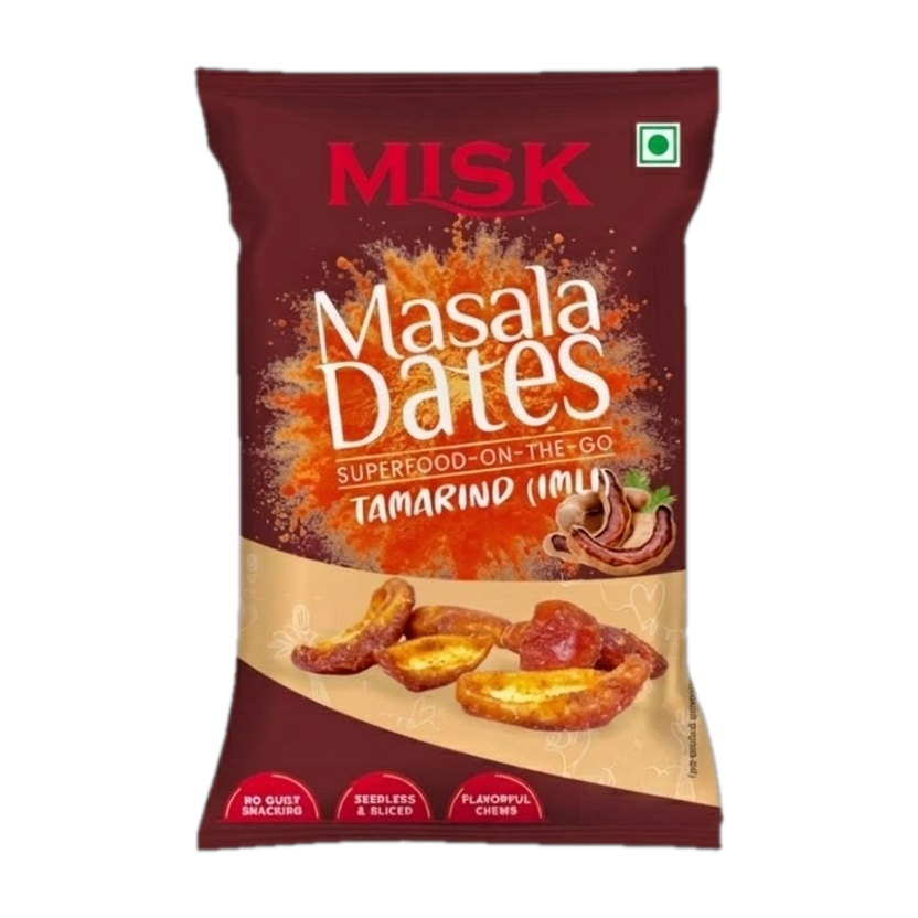 MISK Masala Dates Tamarind(Imli)|Mixed Nuts (Salted/Roasted) Mixed Nuts (Salted/Roasted)(40 g)