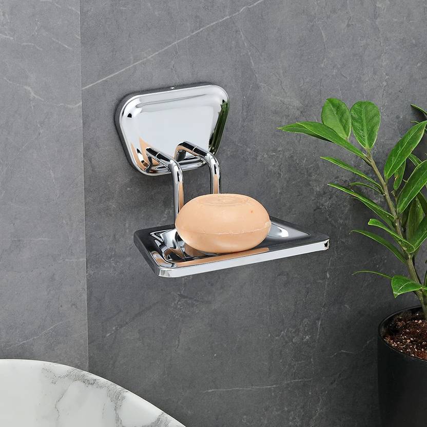 FORTUNE 304 Grade Soap Stand for Bathroom,Kitchen Sink Wall Mounted