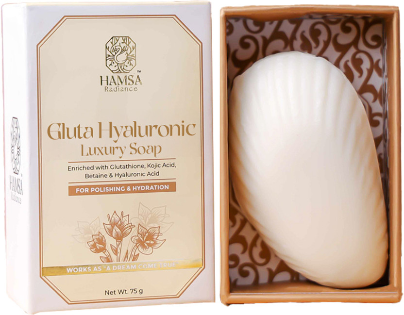 Hamsa Hamsa Radiance Gluta Hyaluronic Luxury Soap(75 g) - Flipkart Deal