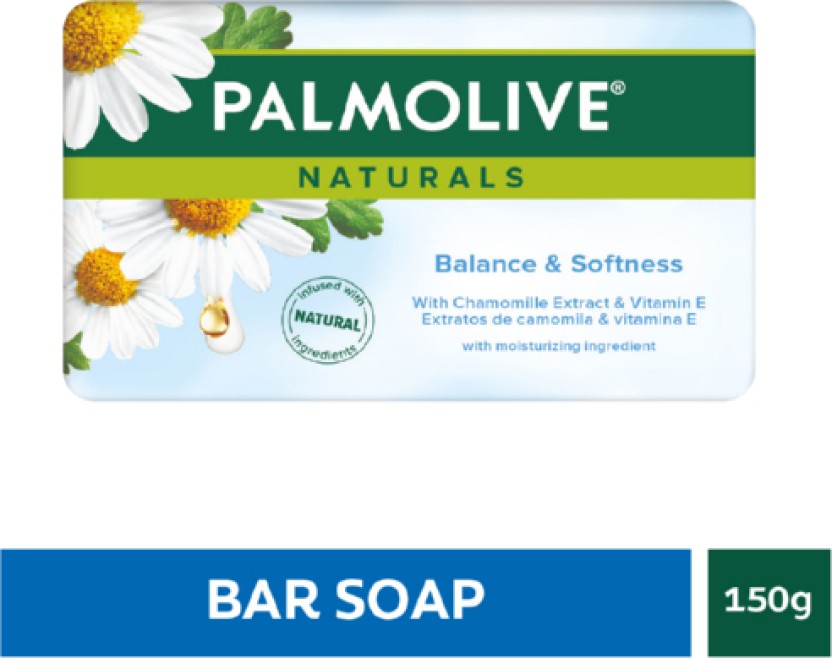 Palmolive Naturals Bar Soap Balanced And Softness With Chamomile And ...