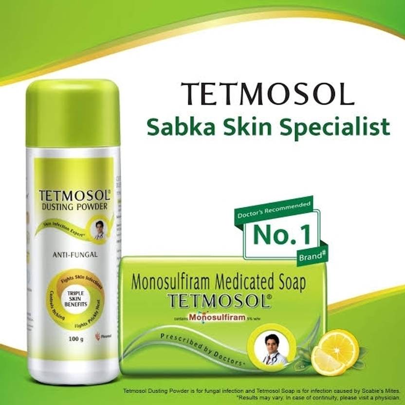 Tetmosol Soap Keep Skin infection AND ITCHING POWDER Price in India, Buy Tetmosol Soap Keep