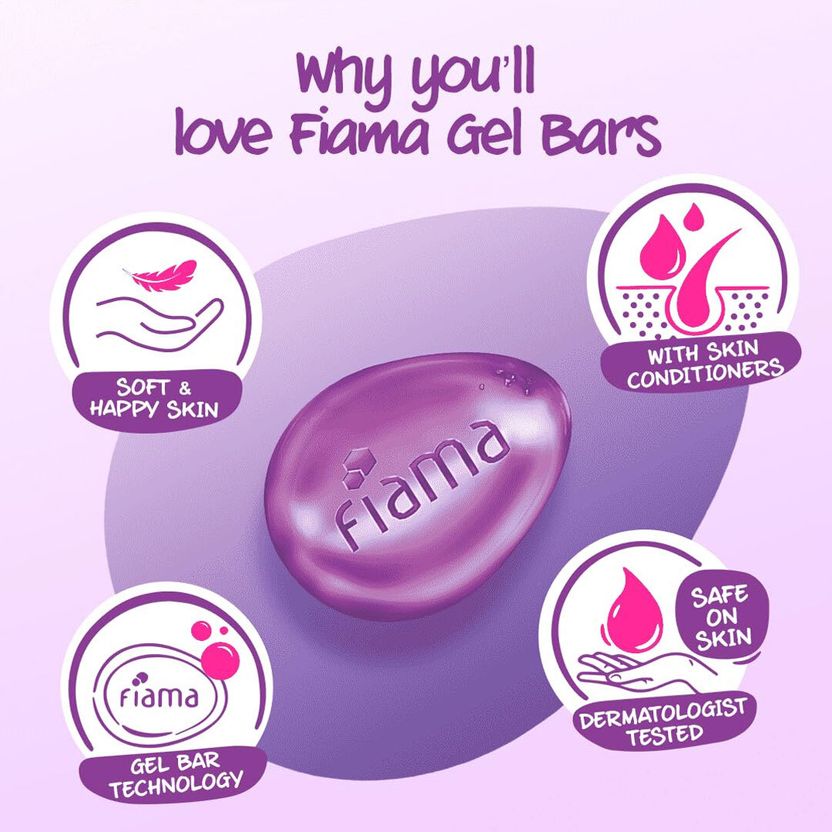 FIAMA Gel Bathing Bar Grand Celebration Pack 12 Unique - Image 4