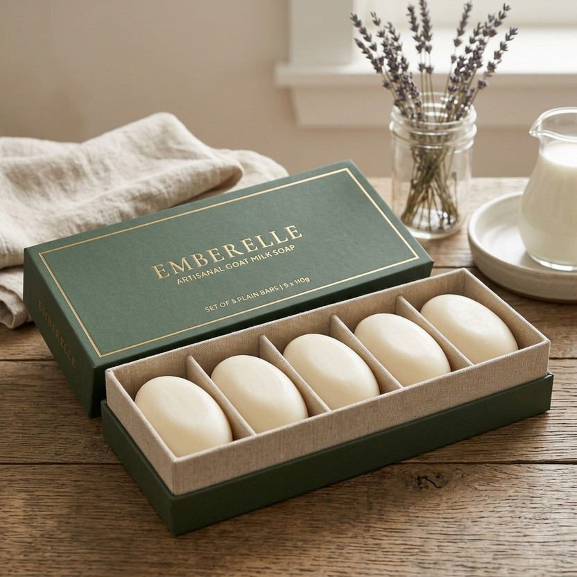 Emberelle Emberelle Plant Based Goat Milk Cleansing Bar(4 x 100 g) - Flipkart Deal