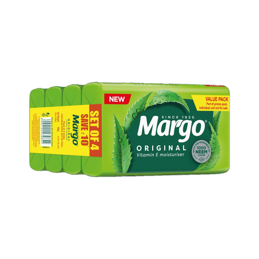 Margo Vitamin E Moisturisers Neem soap(4 x 75 g)