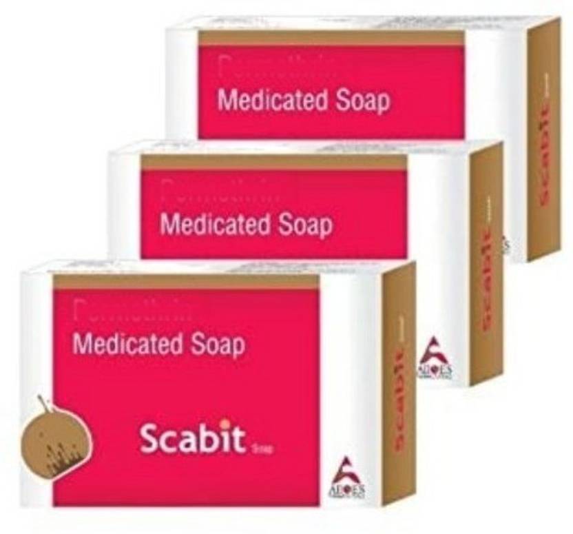 Alloes Pharmaceuticals Scabit Soap with Medicated Anti Fungal and