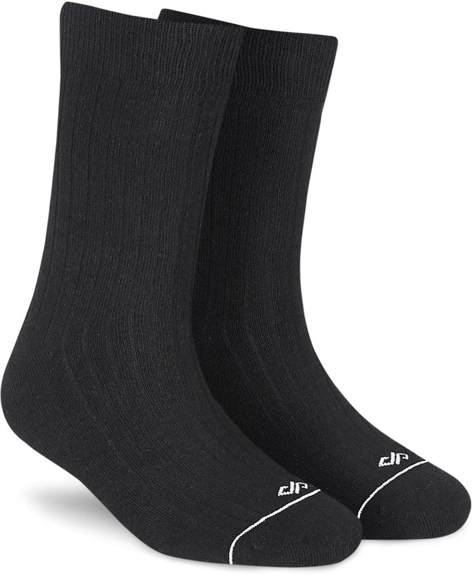 Dynamocks Men Solid Mid-Calf/Crew