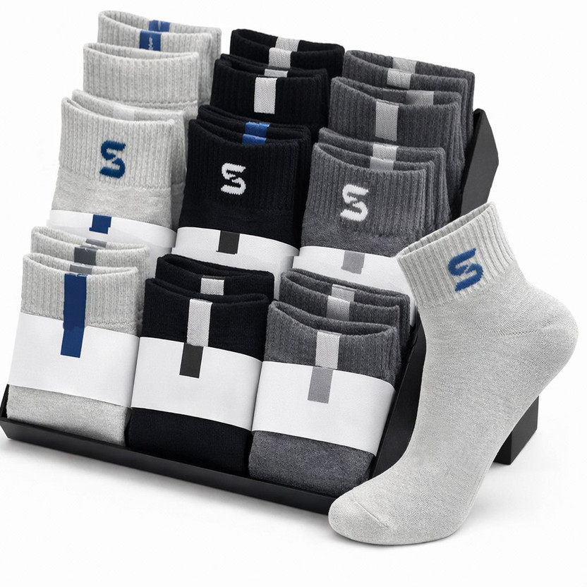 Cavenders Men & Women Solid Ankle Length(Pack of 3)