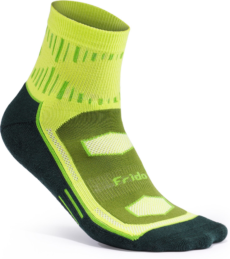Frido Anti Sweat Active Socks for Badminton, Walking, Running, Gym & Sports, Odor-Free Men & Women Mid-Calf/Crew