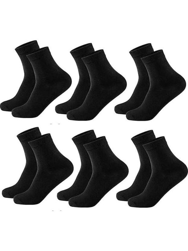 TRENDBHARAT Men & Women Solid Ankle Length(Pack of 6)
